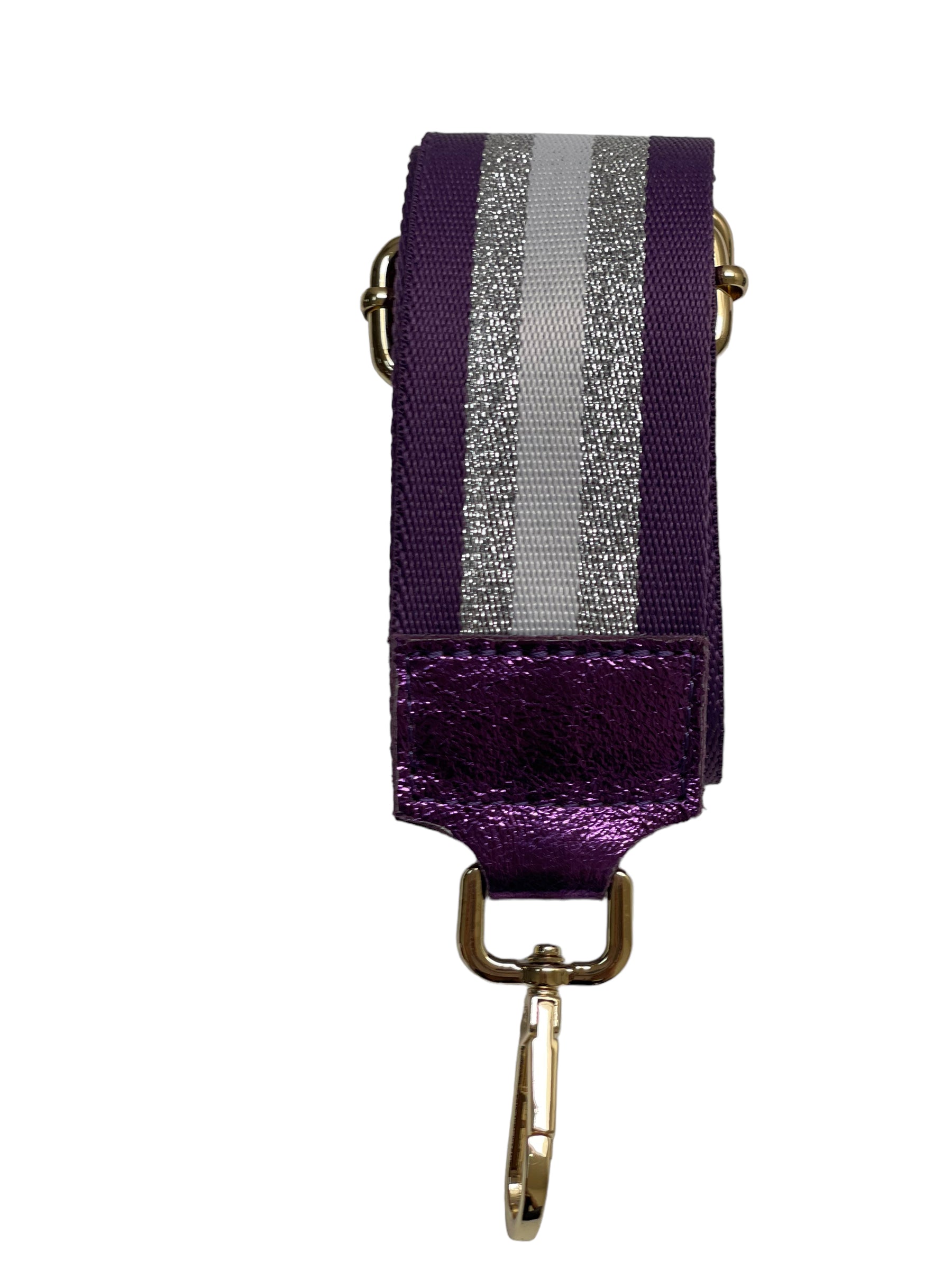 Guitar Belt Strap - Malaga - Purple & Black – Tourance